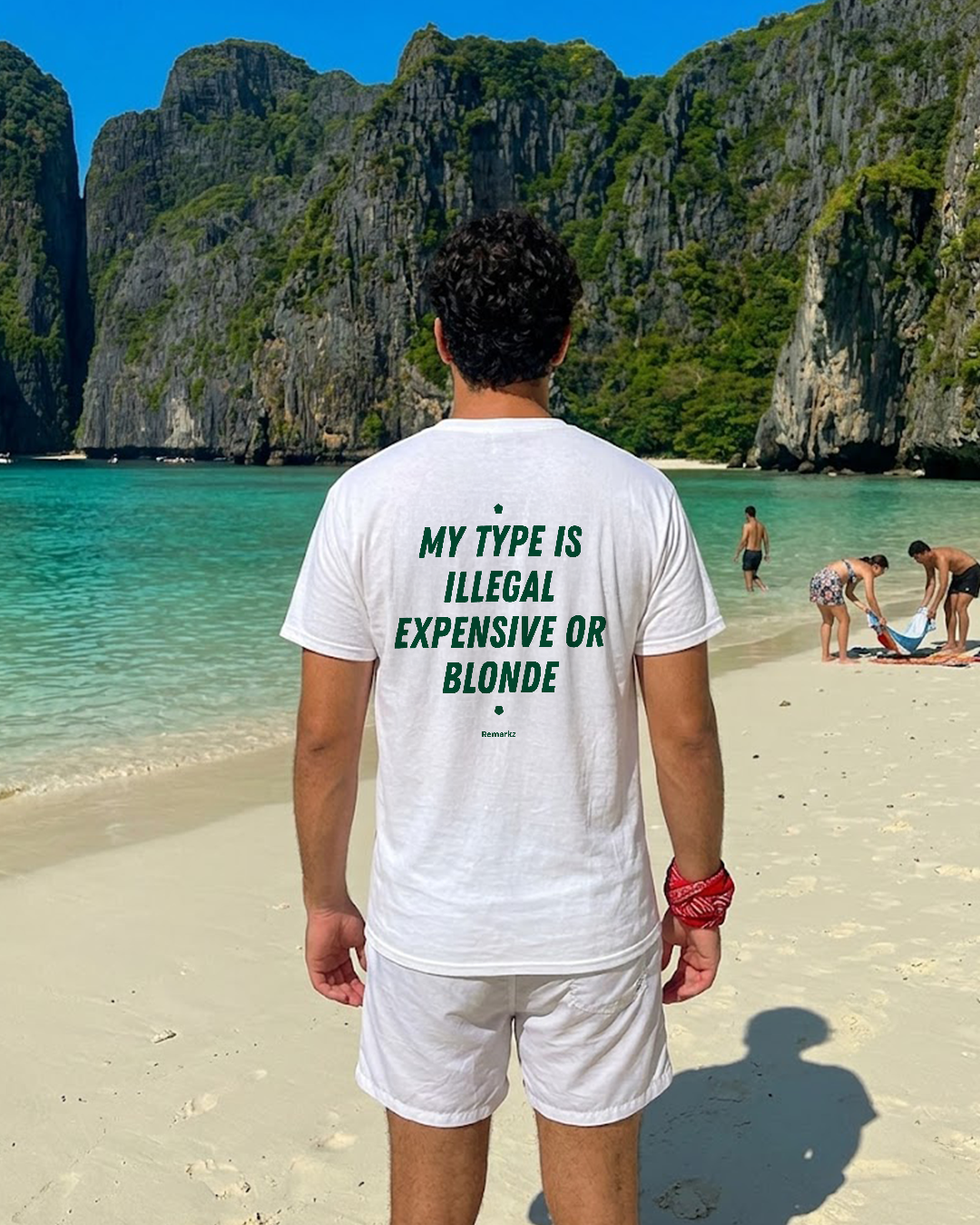 My type is illegal expensive or blonde T-Shirt