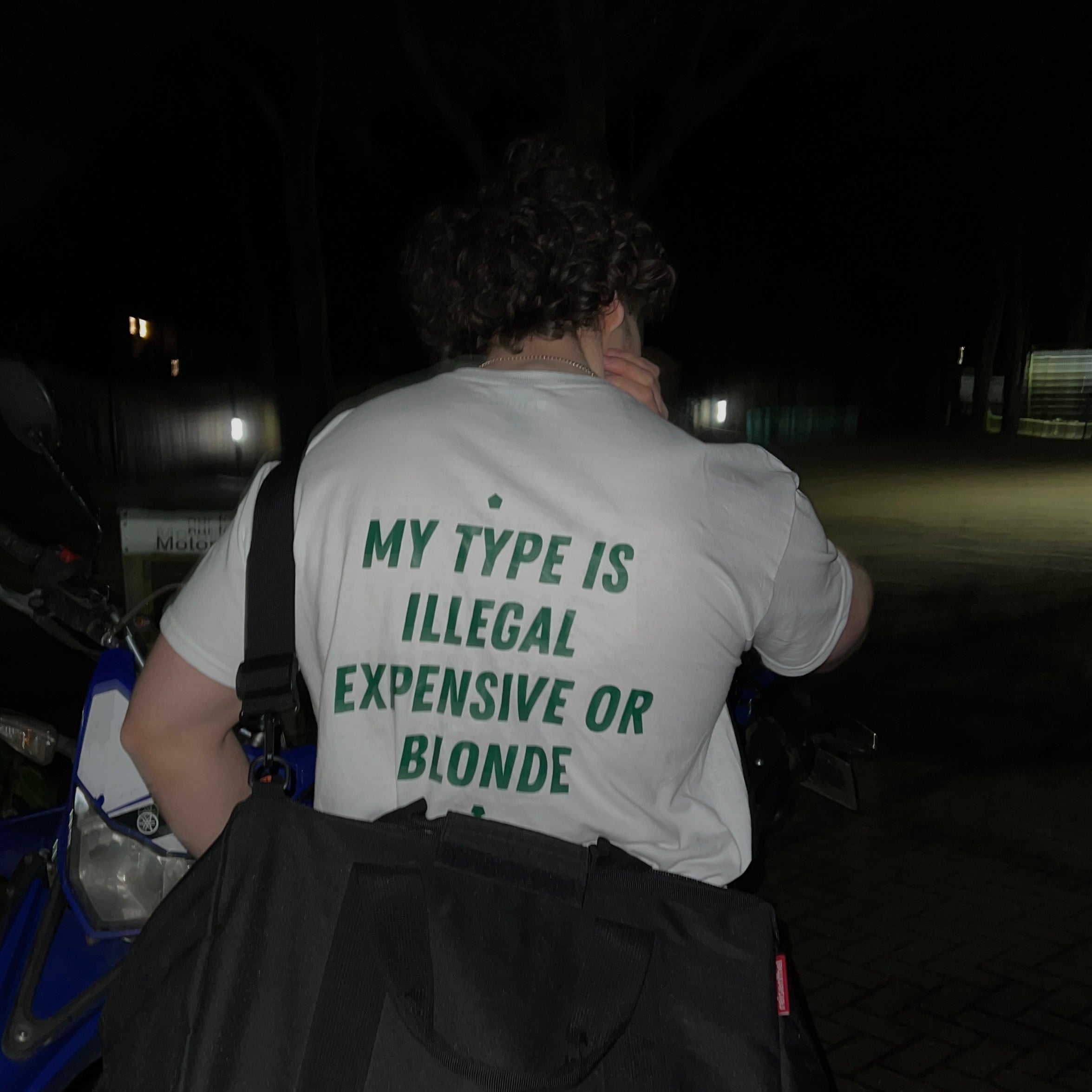 My type is illegal expensive or blonde T-Shirt