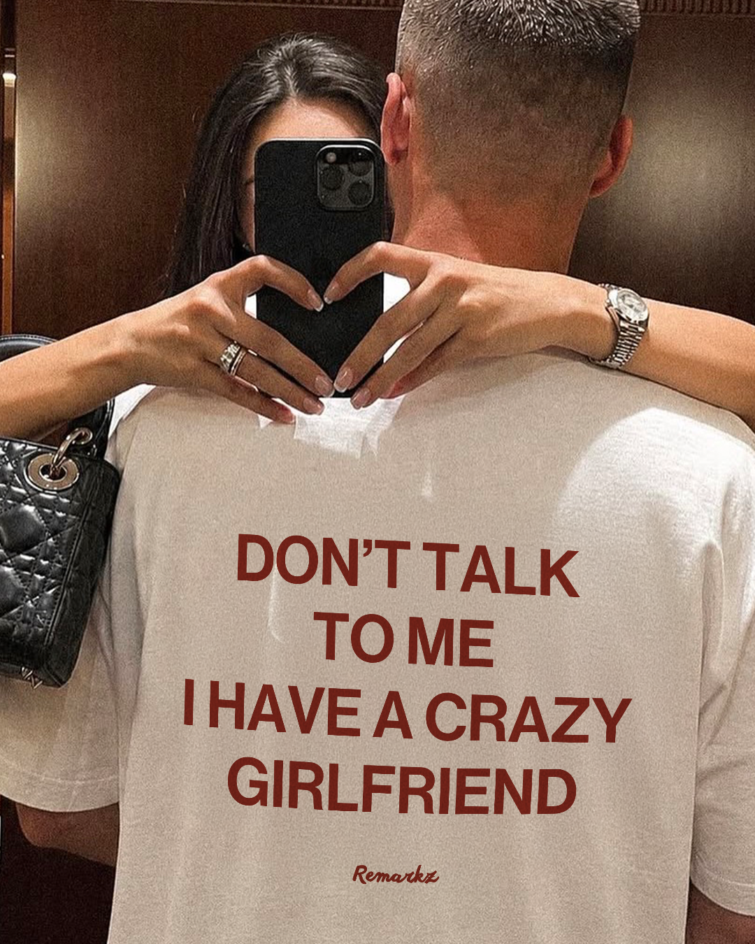 Dont talk to me i have a crazy girlfriend T-Shirt
