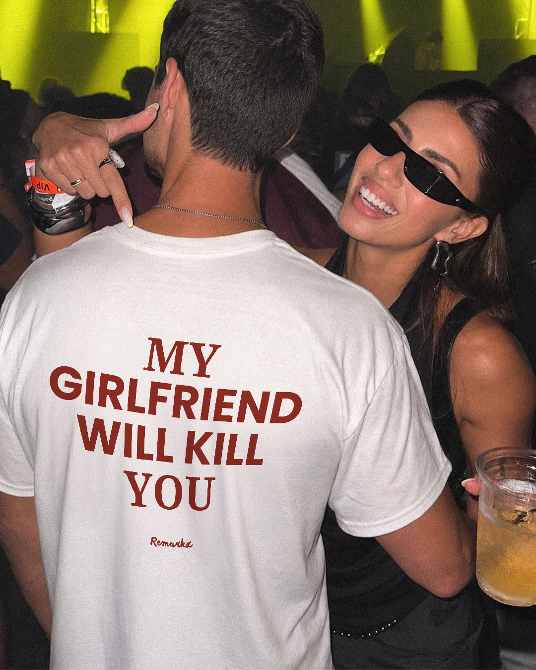 My Girlfriend will kill you T-Shirt